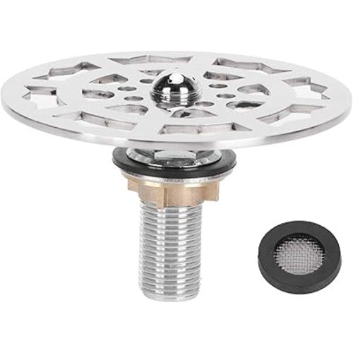 Stainless Steel Automatic Bottle Washer & Faucet Cup Cleaner - 360 Rotating G1/2 Sink Attachment for Home & Cafe