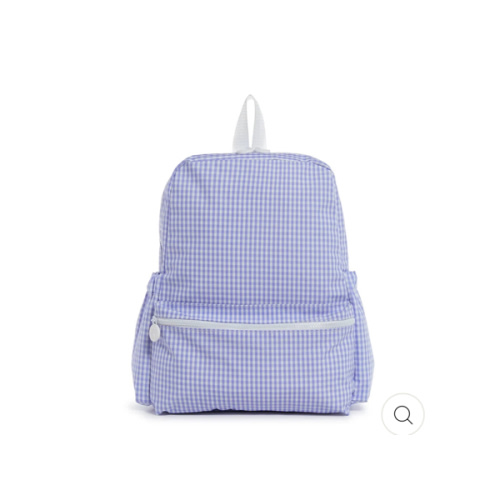Backpack - Gingham Lilac