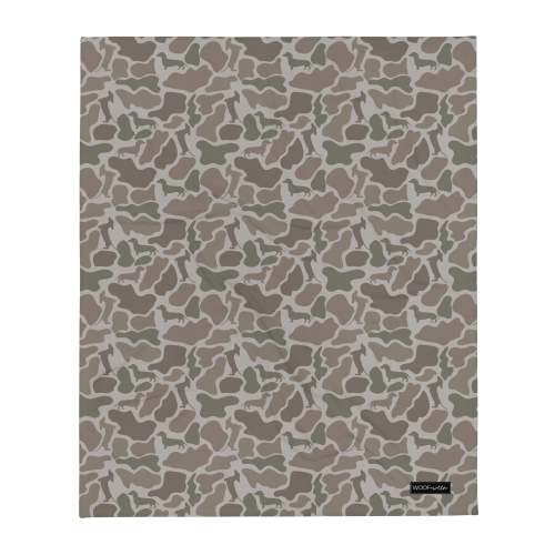 Dachshund Blanket - Duck Camo Doxie