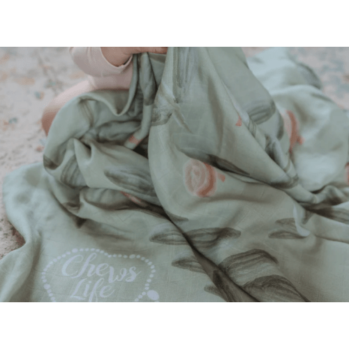 Assisi Swaddle Blanket | Cotton and Bamboo