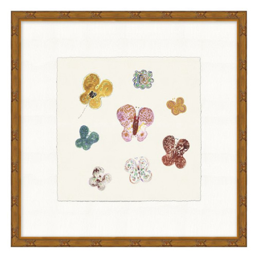 Butterfly Flurry Framed Print | Pottery Barn