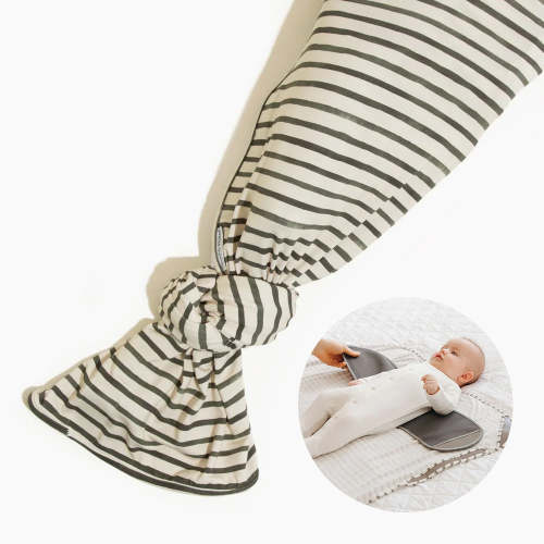 Charcoal Stripes Swaddle II – Freshly Picked