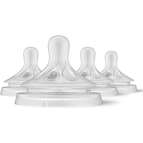 Philips Avent Natural Response Nipples, Medium Flow (Flow 3), 4-Pack, SCY963/04