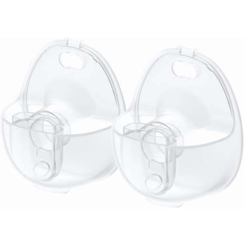 eufy Original Milk Container (2-Pack) for Wearable Breast Pump E20/S1/S1 Pro, BPA-Free Reusable Breast Pump Container Collects Up to 5 oz (150 ml) Each