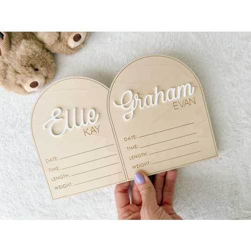 Twin Birth Announcement Sign, Twin Name Sign for Hospital, Twin Birth Stats Sign, Hospital Name sign for Twins, Baby Newborn Sign for Twins