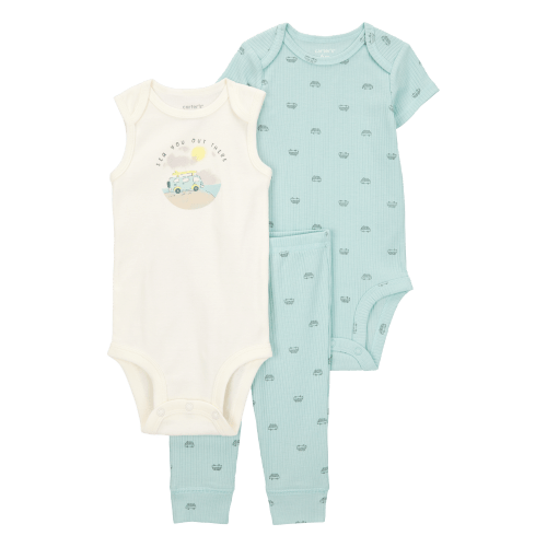 Baby 3-Piece Bus Little Character Set - Carter's | Carter's