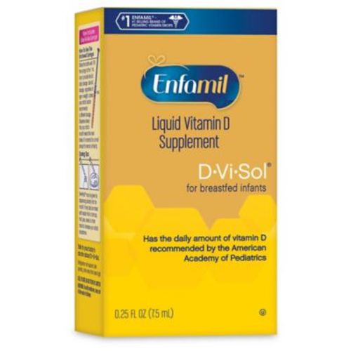Enfamil® D-Vi-Sol® 50 ml Liquid Vitamin D Supplement Drops for Infants with Dropper - 7.04 OZ