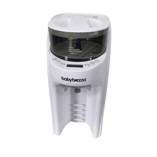 Baby Brezza Formula Pro Advanced Baby Formula Dispenser, White on White