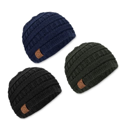 3-Pack Warmzy Baby Beanies