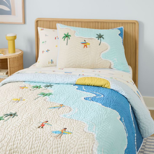 West Elm Kids Surf Shack Quilt - Full