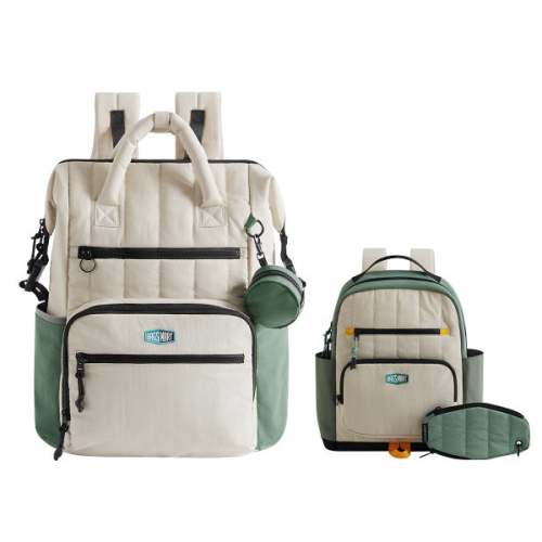 BagSmart Walker 25L Diaper Bag with Kids Backpack Set