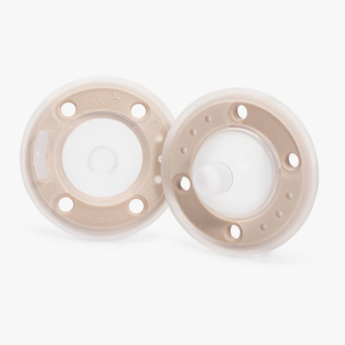 Ninni Co Pacifier, Oatmeal 2 Pack