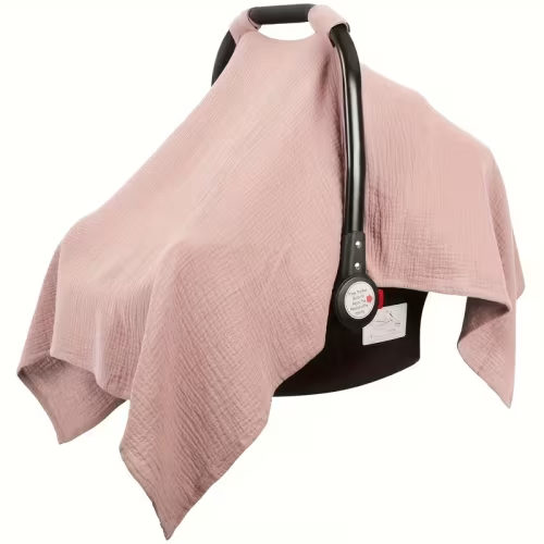 muslin carseat cover babies breathable cover - Temu Canada
