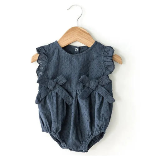 Olivia Romper in Navy | Reverie Threads