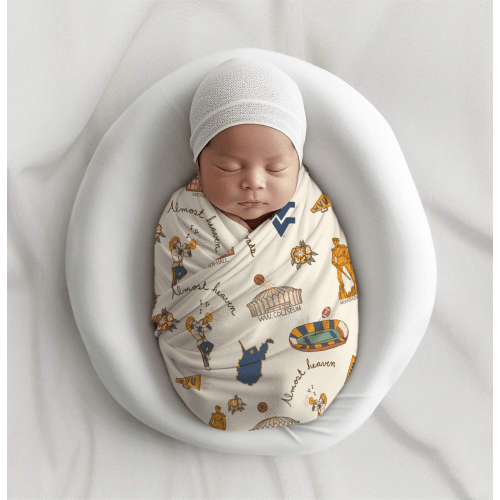 Classic WVU Swaddle
