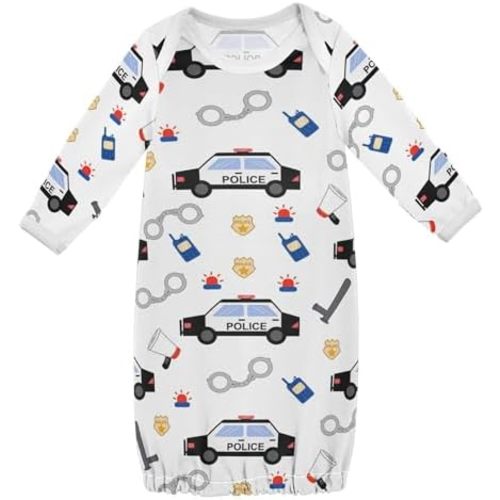 Baby Boy Girl Sleeper Gown Cotton Nightgowns Clothes