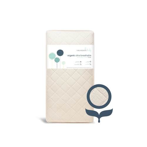 Naturepedic Organic Breathable Ultra 2-Stage Crib Mattress