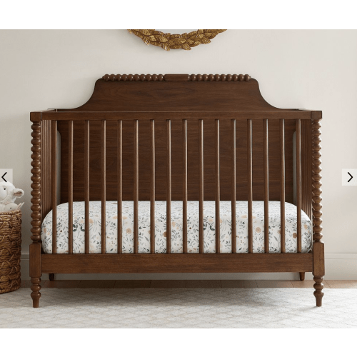 Chris & Julia Convertible Crib: Heritage Walnut
