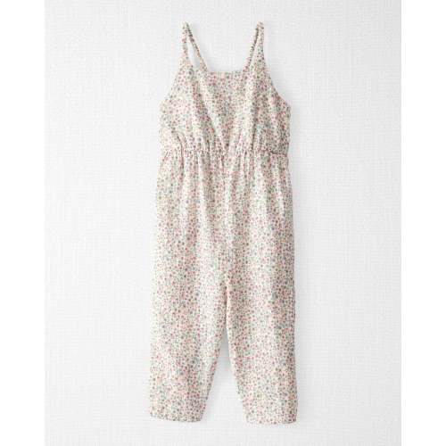 Toddler Organic Cotton Gauze Floral-Print Jumpsuit - Little Planet | Carter's