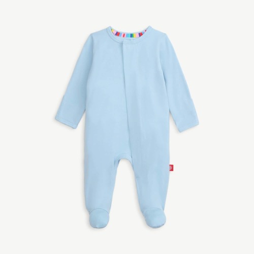 baby blue modal magnetic parent favorite footie – Magnetic Me