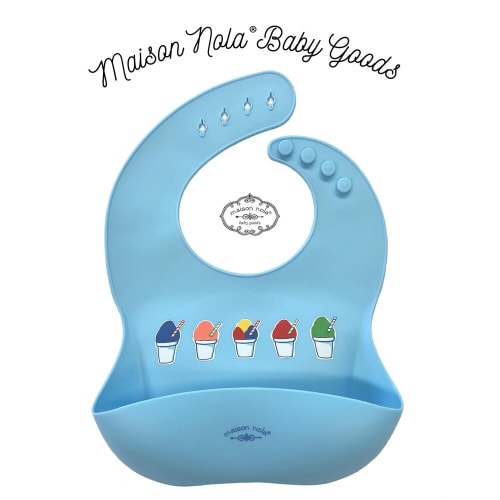 Snoball Silicone Bib - ZukaBaby