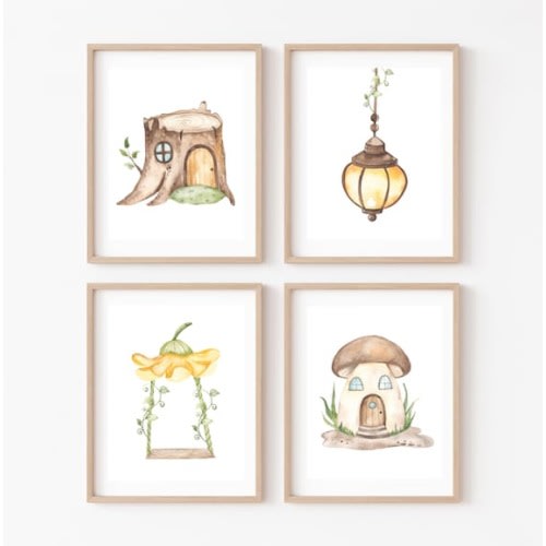 Enchanted Fairy Wall Decor for Kids Room or Nursery Fairy - Etsy