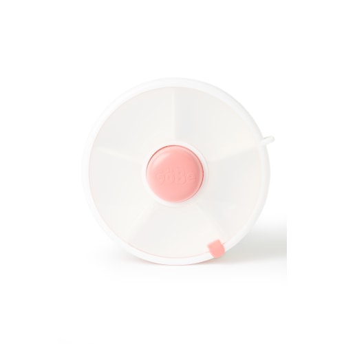 GoBe Kids Snack Container Snack Spinner (Small) - Reusable Bento Style Divided Snack Containers for Lunch, Travel, On The Go