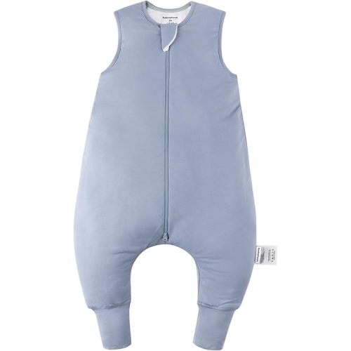 Rayon Made from Bamboo Toddler Sleep Sack with Feet 12-24 Months 1.0 Tog Ultra Soft Toddler Sleeping Sack 1t-2t Sleep Bag Walker Quilted Wearable Blanket with Legs 2-Way Zipper Lightweight