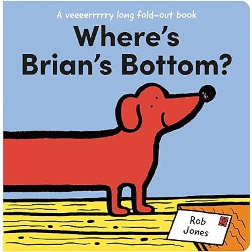 Where's Brian's Bottom? (A VERY long fold-out book)