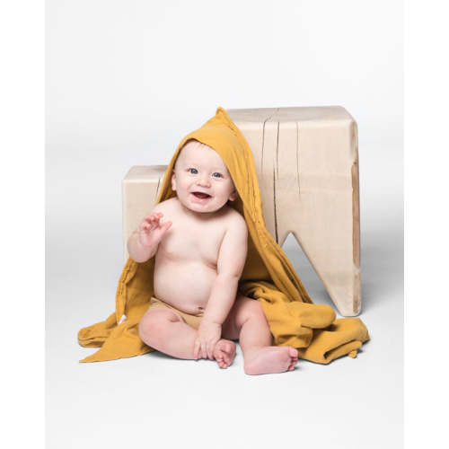 Baby & Child Hooded Towel | Organic Cotton Gauze | Willaby – willaby