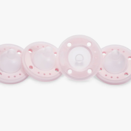 Ninni Pacifier Petal Pink 4 Pack
