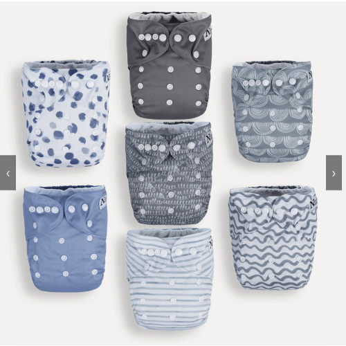 Something Blue 7-pack Cloth Diapers