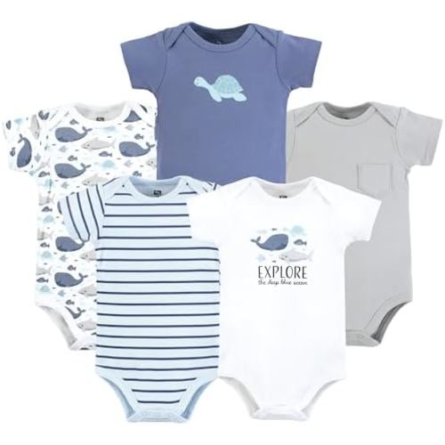 Hudson Baby Unisex Baby Cotton Bodysuits
