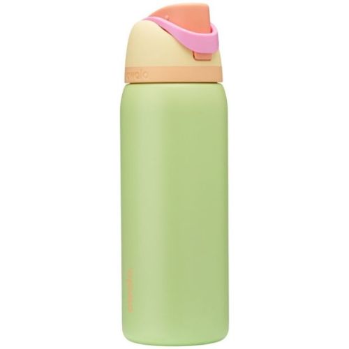 Owala 32oz FreeSip Stainless Steel Water Bottle, Color: Lime Light