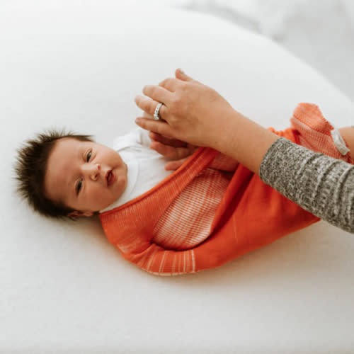 Orange Swaddle Sleep Sack – Swaddelini