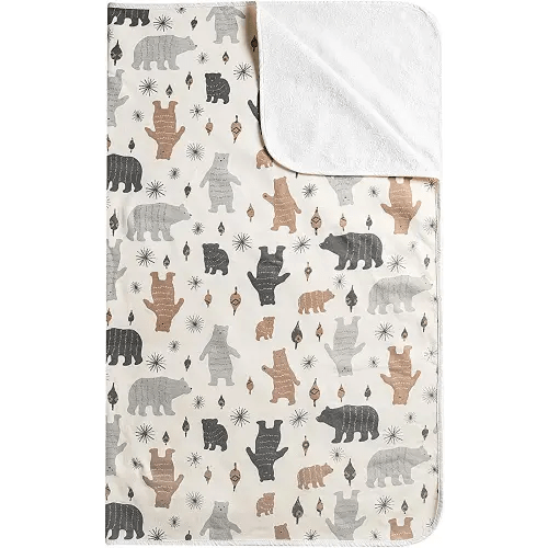 Baby Waterproof Bed Pad Washable Mattress Pad Reusable Underpads Bed Wetting Incontinence Cover for Baby Toddler Children and Adults