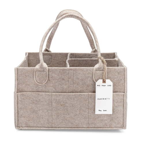 Zeya Storage bag Diaper Caddy - Storage Bin for Diapers and Wipes