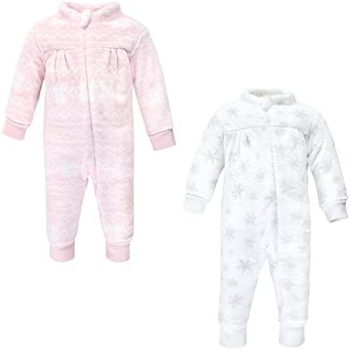Hudson Baby baby-girls Plush Jumpsuits