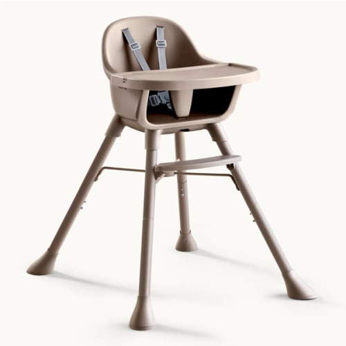 HARPPA taupe Caspio Lite 2-in-1 Toddler Feeding Chair & High Chair