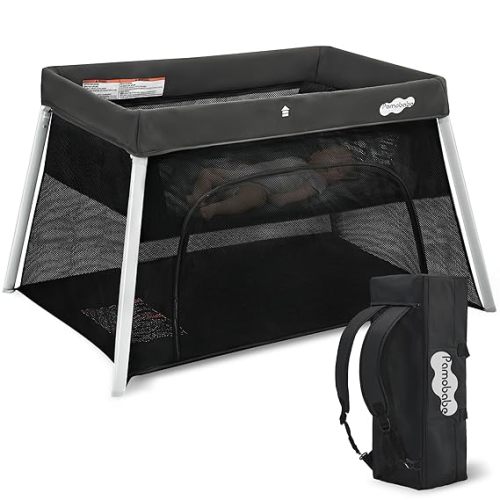 Pamo Babe Travel Pack and Play, Baby Safe Travel Crib