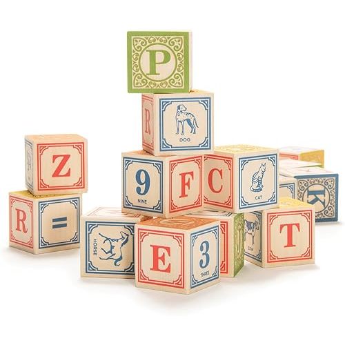 Uncle Goose Classic ABC Blocks - Made in The USA