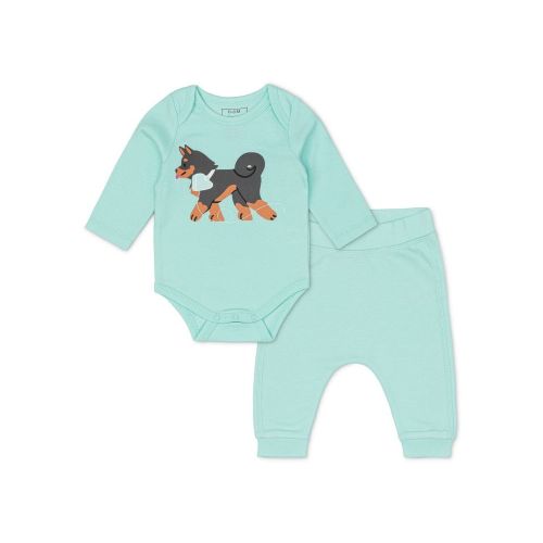 Paris Hilton x Monica + Andy Organic Cotton Baby First Moves Set, Sizes Preemie-18 Months
