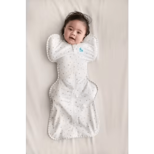 Swaddle Up™ 0.2 TOG Organic Cotton White Starlight