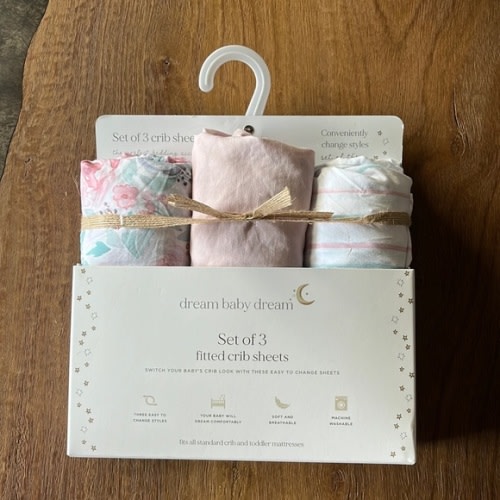 Set of 3 Crib Sheets