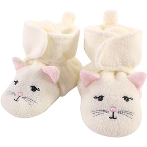 Hudson Baby Unisex-Child Cozy Fleece Booties Slipper Sock