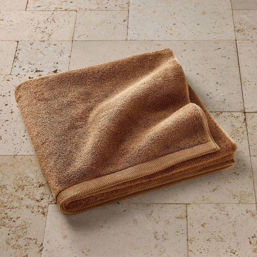 Organic Oversized Bath Towel Warm Brown - Casaluna™