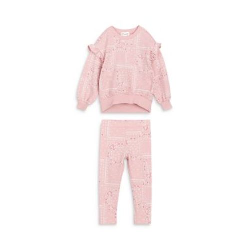 Girls' Paisley Ruffle Top & Leggings Set - Baby