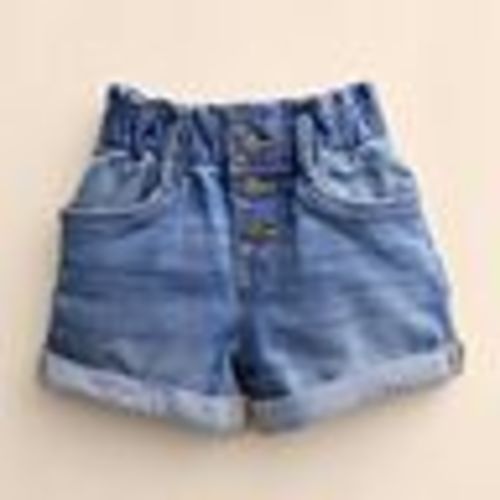 Baby & Toddler Girl Little Co. by Lauren Conrad Paper-Bag Waist Denim Shorts