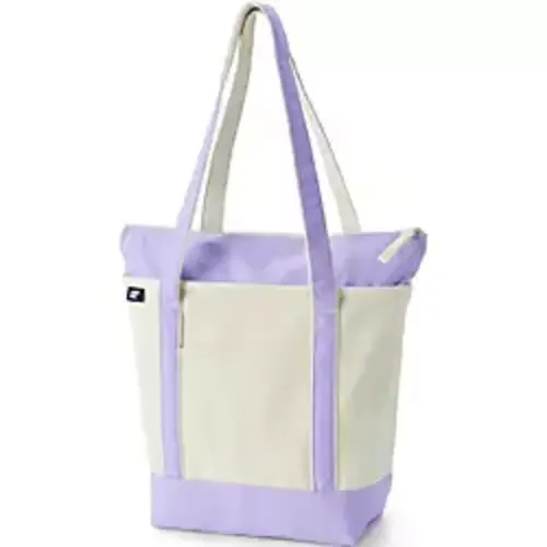 Medium 5 Pocket Open Top Canvas Tote Bag | Lands' End