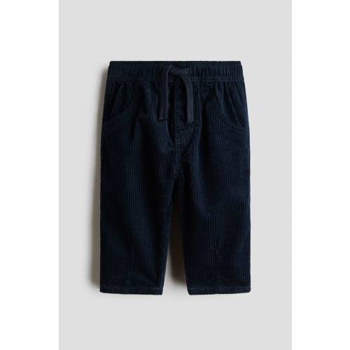 COTTON CORDUROY JOGGERS